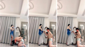 【黛樱】物化家具奴-电击虐乳-97LZTD-35857