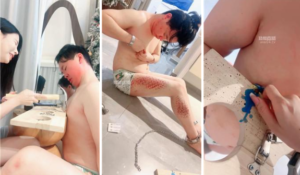 【黛樱】物化家具奴-电击虐乳-97LZTD-35857