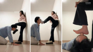 【心动茜茜】艺校女神楼道羞辱贱奴-97LZTD-35864