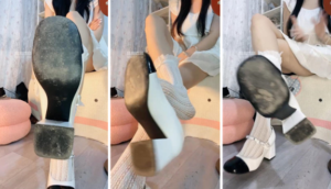 【第一视角】【苒苒】全程脏鞋底Lo袜-97LZTD-35872