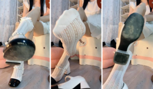 【第一视角】【苒苒】全程脏鞋底Lo袜-97LZTD-35872