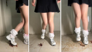 萌棠 New Balance运动鞋+AJ11消灭小龙虾-97LZTD-35885