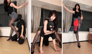 【腿腿】御姐S-高跟黑丝美腿虐杀【双视角版】-97LZTD-35955