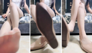 【第一视角】【白渝】平底鞋肉丝炸-97LZTD-35964