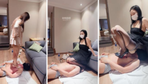 【糖糖】高跟黑丝踩骚奴【双视角版】-97LZTD-35985