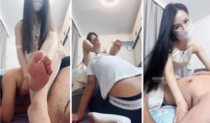 【丽娜】高跟玩虐脚下奴-97LZTD-36049