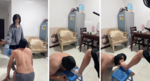 【蜜糖情侣】长靴捂白袜强迫舔-97LZTD-36061