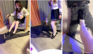 【谰谰】日系小主-皮鞋白丝踩虐-97LZTD-36064