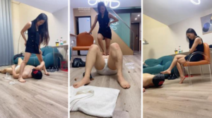 【蓓蓓】真实情侣主羞辱绿毛龟-97LZTD-36084