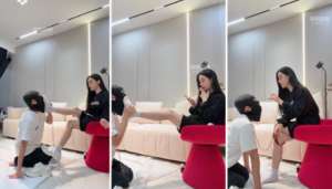 【深圳风吟】胯下羞辱-小白鞋白袜踩虐-97LZTD-36125