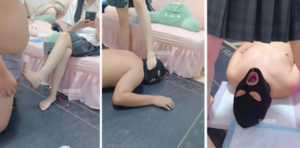 【颜可4S】跪舔白袜jio-圣水加官窒息-97LZTD-36126