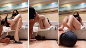 【鹿鹿】寂寞少妇的脚下奴-97LZTD-36145