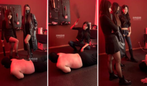 【瑟琳娜娜】3S姐妹花刑讯偷鞋狗-97LZTD-36146