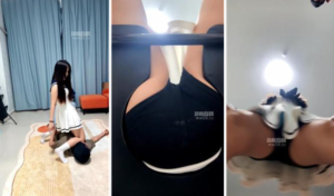 【露露娜】JK学院风-白袜踩-腿绞-97LZTD-36153