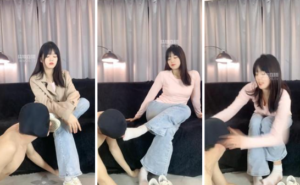 【女生也能很暴力】体校女生打完篮球后调-97LZTD-36163