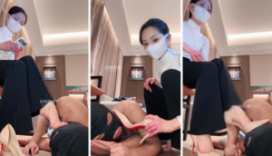 【晚晚】连环抽耳光-白领高跟踩-97LZTD-36250