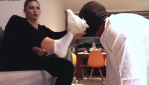 LGF-重磅!Valeria携手土耳其Sayeste女神调教阿拉伯贱奴!吃臭袜子-97LZTD-36269