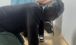 垃圾狗爱舔脚，狗嘴洗脚，脚趾撕嘴 -97LZTD-36274