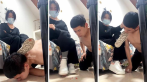 【海海】品尝素人的脏鞋袜脚-97LZTD-36329