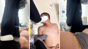 【海海】品尝素人的脏鞋袜脚-97LZTD-36329