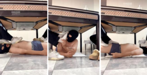 【CN足彩馆】桌底视角伺候双主-97LZTD-36331