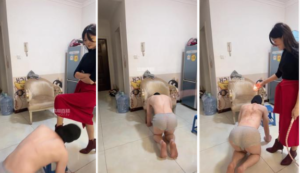 【蜜桃情侣】滴蜡重度鞭打-强迫舔脏鞋-97LZTD-36584