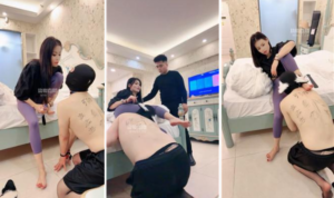 【可可夫妻】胶带捆绑涂鸦虐绿帽-97LZTD-36588