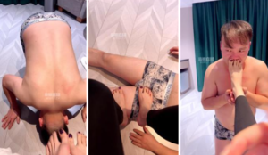 【coco主】狗继父品尝臭脚丫-97LZTD-46740