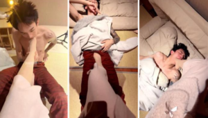 【悦悦】踩背管技师首调纹身哥-97LZTD-46765