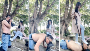 【香芋朱朱】户外捆绑公开处刑-97LZTD-47179