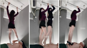 【伊晨】踩背馆玩高中同学【完整版】-97LZTD-47202