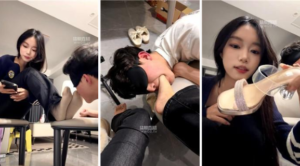 【醒醒】强迫清理脏鞋-脚喂酸奶-97LZTD-47205